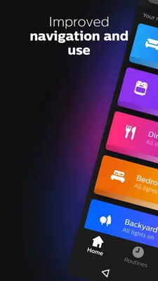 Philips Hue android App screenshot 0