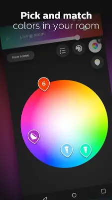 Philips Hue android App screenshot 3